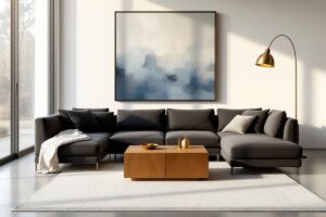 Transforme sua sala de estar através das tendências de design moderno usando móveis criativos, cores elegantes e layouts funcionais.