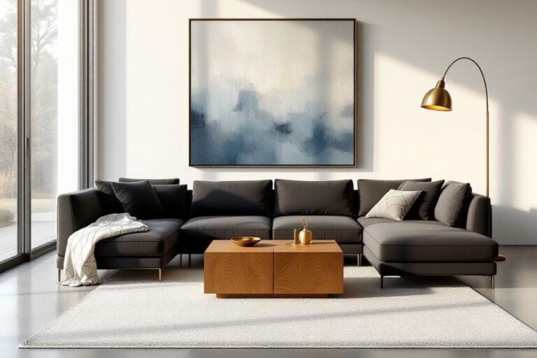 Transforme sua sala de estar através das tendências de design moderno usando móveis criativos, cores elegantes e layouts funcionais.