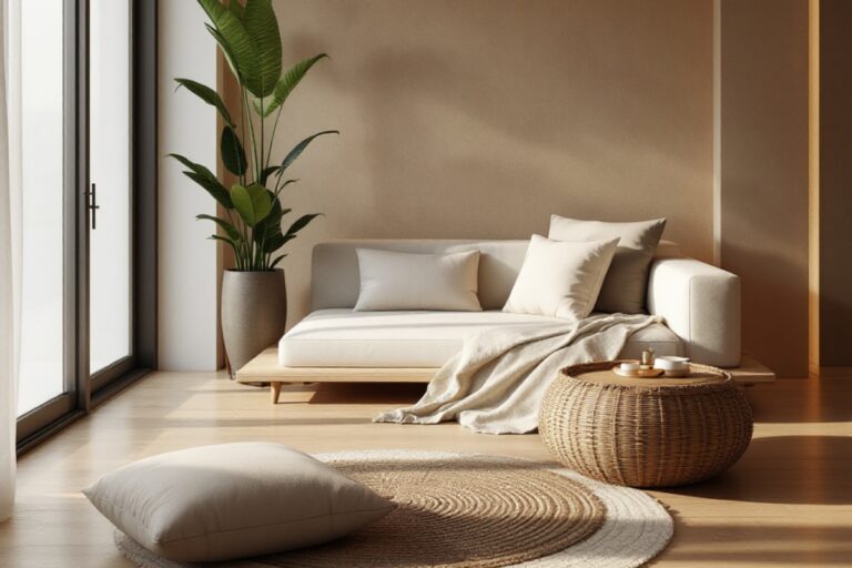 Transforme um canto do seu lar em um refúgio de tranquilidade com ideias para criar um espaço zen em casa ideal para meditação e relaxamento.