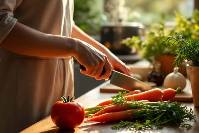 Descubra como transformar o ato de cozinhar em uma prática de mindfulness, trazendo mais paz e sabor para o seu dia a dia na cozinha.