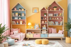 Explore ideias criativas para criar Quartos de Criança que sejam divertidos e educativos, estimulando a aprendizagem e a imaginação.