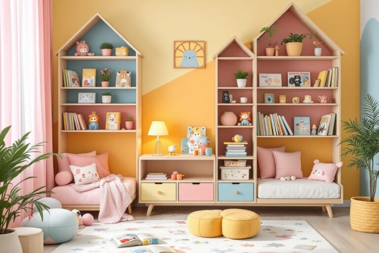 Explore ideias criativas para criar Quartos de Criança que sejam divertidos e educativos, estimulando a aprendizagem e a imaginação.