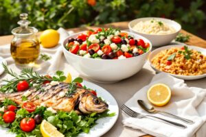 Receitas mediterrâneas que trazem o sabor do verão, combinando ingredientes saudáveis e deliciosos em pratos leves e fáceis de fazer.