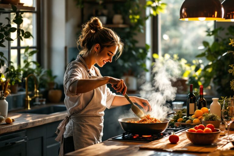 Receitas gourmet fáceis e sofisticadas para impressionar seus convidados em jantares, com pratos que mesclam simplicidade e requinte.