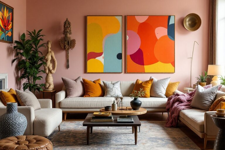 Descubra como usar arte em sua decoração com dicas práticas desde escolha de peças até tendências para ambientes cheios de personalidade!