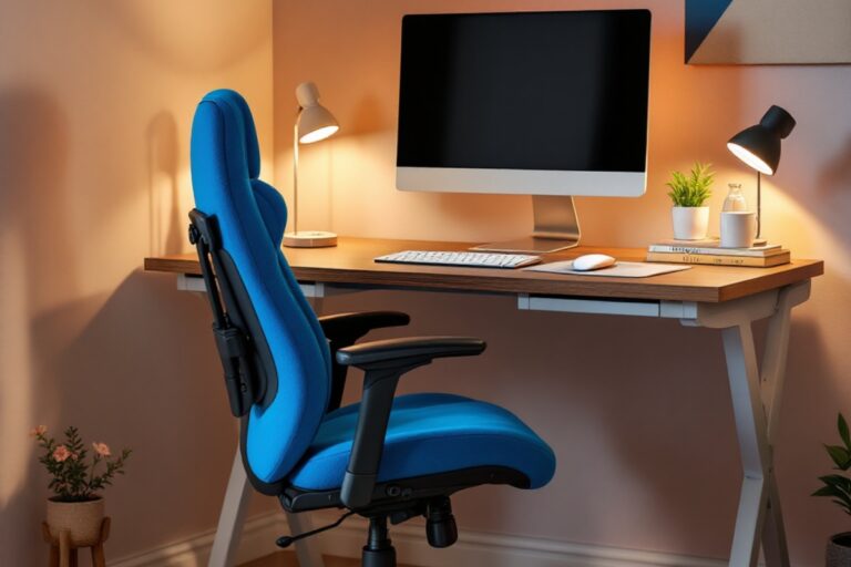 Monte um home office ergonômico sem gastar muito: dicas práticas de postura, produtos baratos e exercícios para evitar dores!