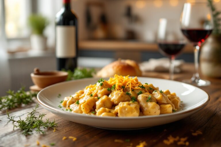 Aprenda a preparar um delicioso strogonoff de frango com toques modernos e descubra os segredos para um sabor irresistível.