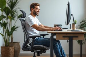 Descubra como um home office ergonômico pode transformar seu espaço de trabalho, sua saúde e produtividade.