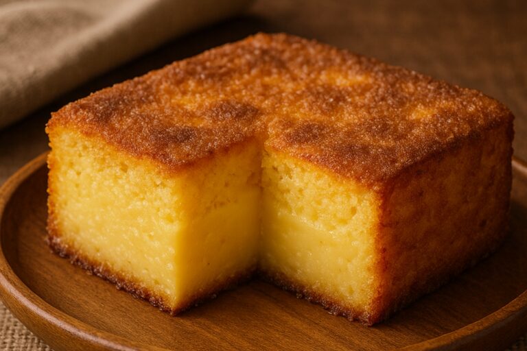 Saiba como fazer um bolo de fubá cremoso, aquele com gostinho de infância e casa de avó, que vai bem com um cafezinho.