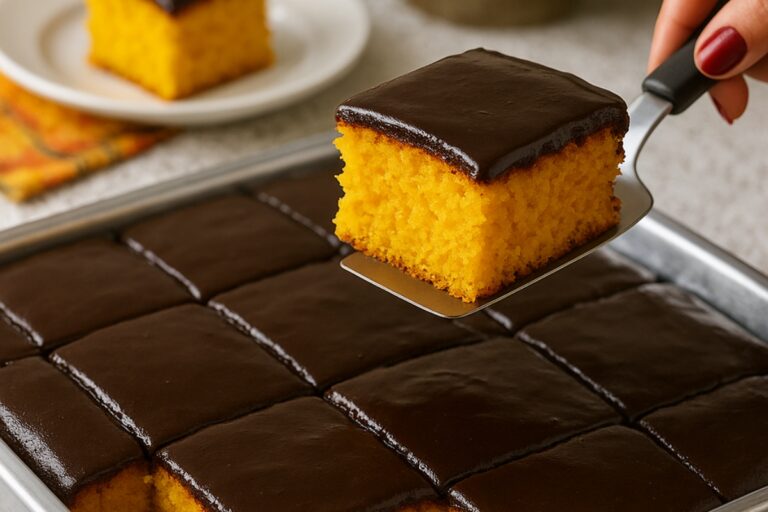 Aposte nessa receita fácil e cheia de sabor. O bolo de cenoura perfeito que conquista de primeira, com casquinha de chocolate crocante.